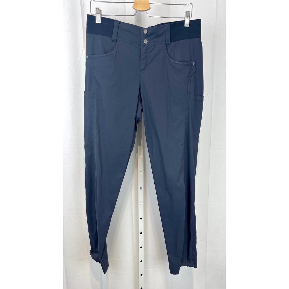 TITLE NINE Clamber Pants 220969 Zip Fly Stretch Nylon Black Size 10